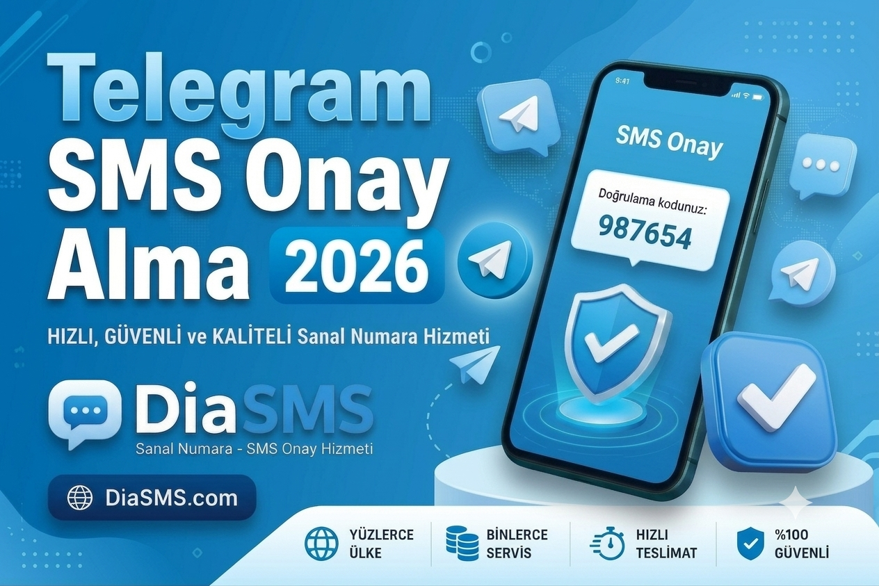 Telegram Sanal Numara Alma Rehberi 2026 - Anında SMS Onayı
