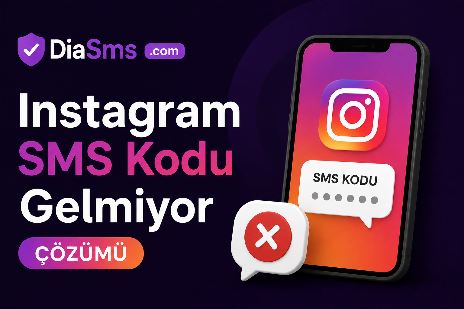 Instagram SMS Kod Gelmiyor Sorunu ve %100 Kesin Çözümü